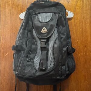 Ozark Trail Black and Gray Backpack